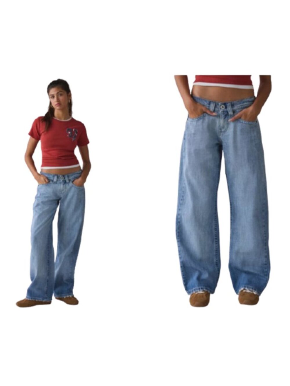 BDG Kayla Low Rise Baggy Jeans